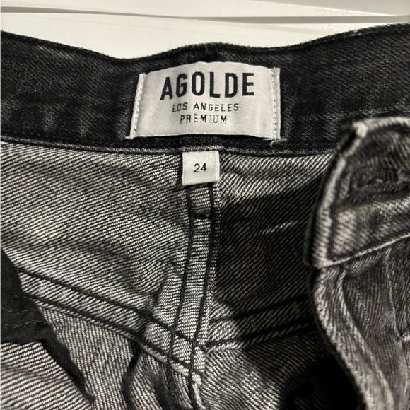 Agolde black jaime jeans - Picture 4 of 4